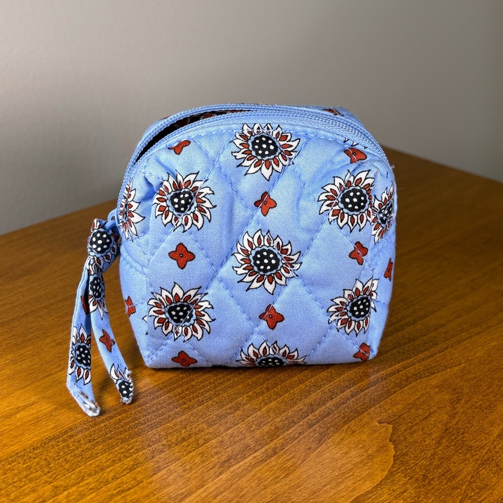 Vera Bradley Cotton Mini Zip Pouch